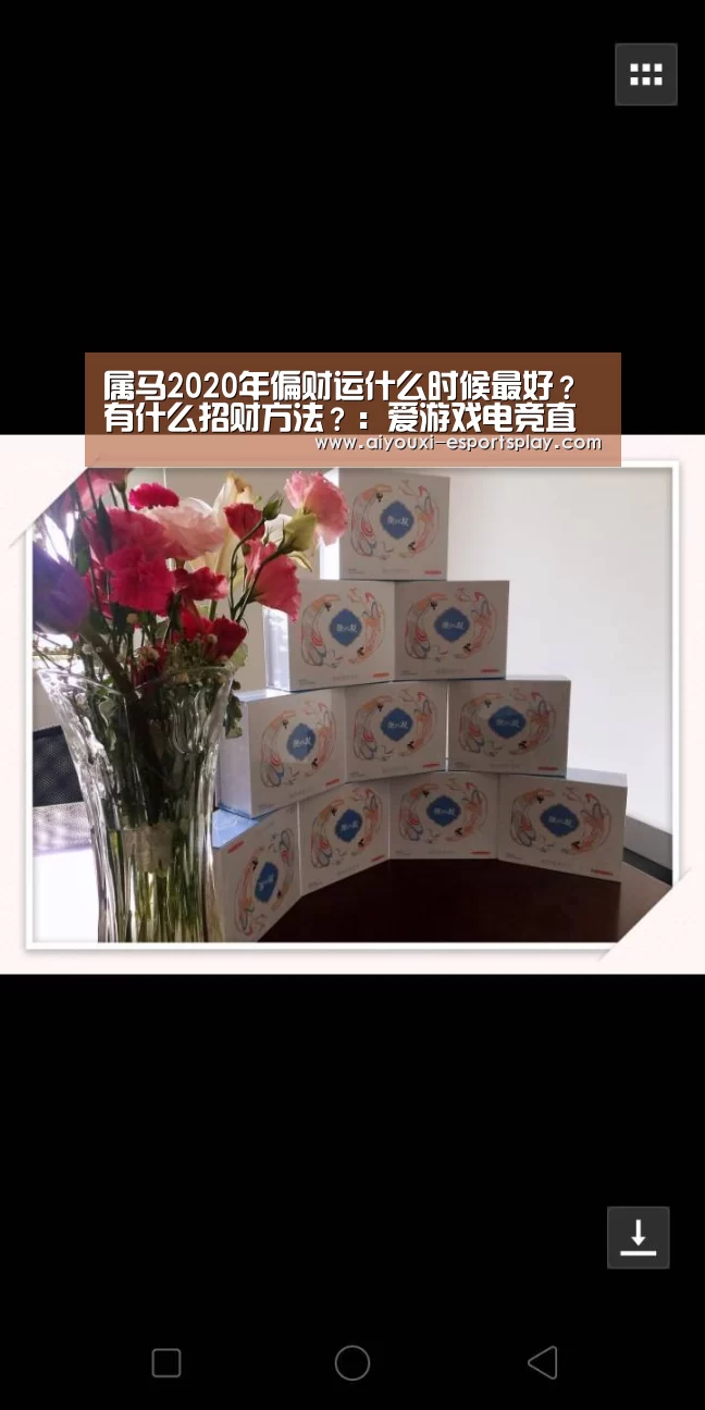 属马2020年偏财运什么时候最好?有什么招财方法?:爱游戏电竞直播(图3) 爱游戏电竞平台